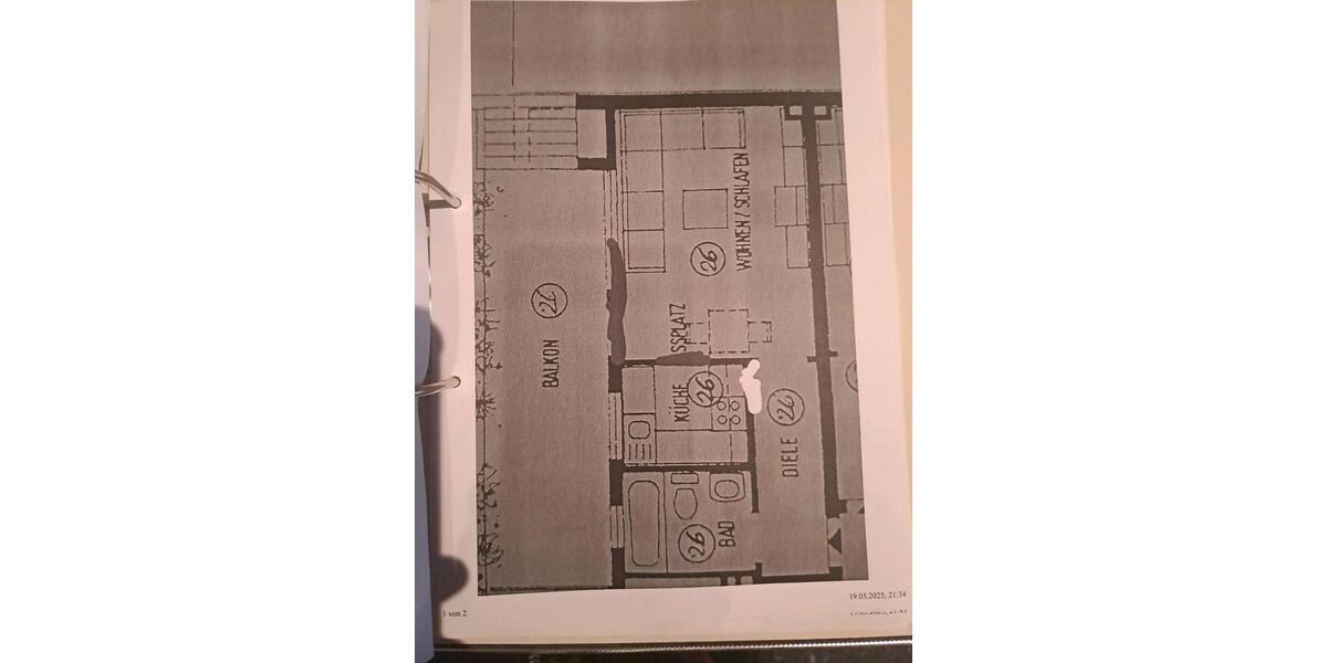 Eigentumswohnung in Hilden 1 zimmer