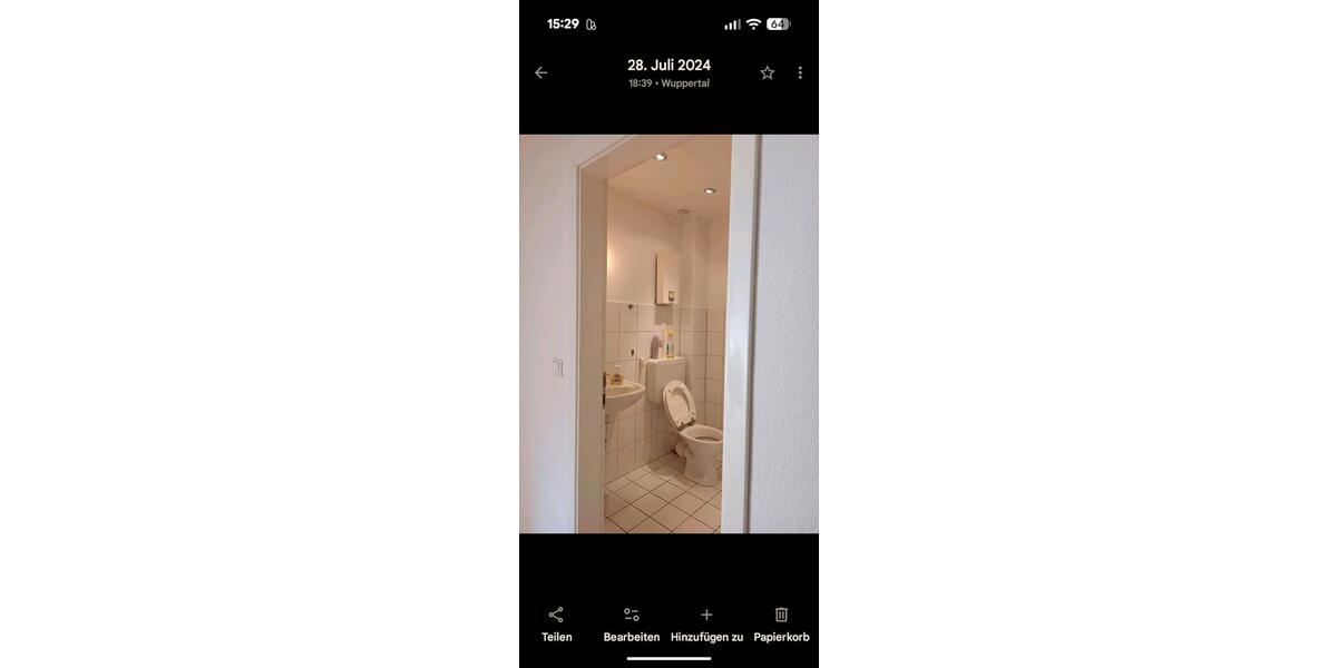 Etagenwohnung Wuppertal Elberfeld - 3 Zimmer, 59 m&sup2;, 485&euro; | Angebot:24473879