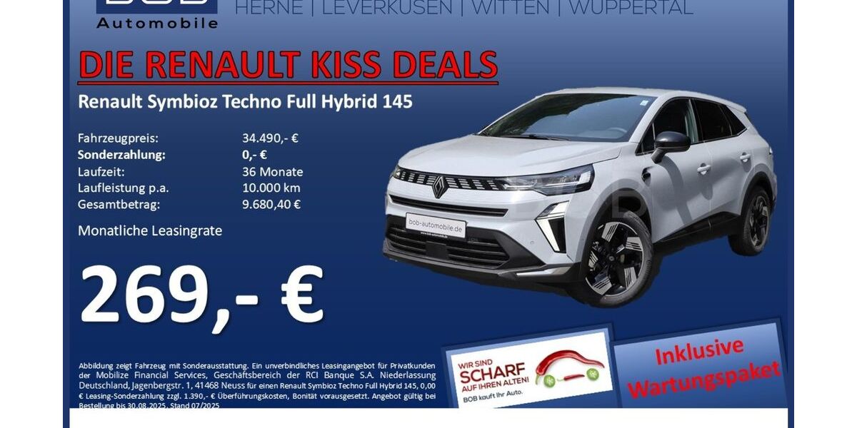 Renault Symbioz 7.012 km 30.111 € Leverkusen 51373