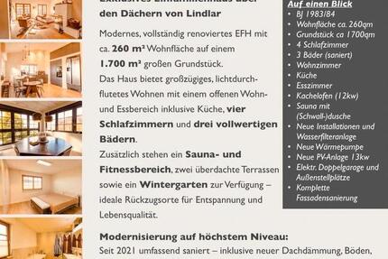 Haus Lindlar - 7 Zimmer, 260 m&sup2;, 930.000&euro; | Angebot:26998590