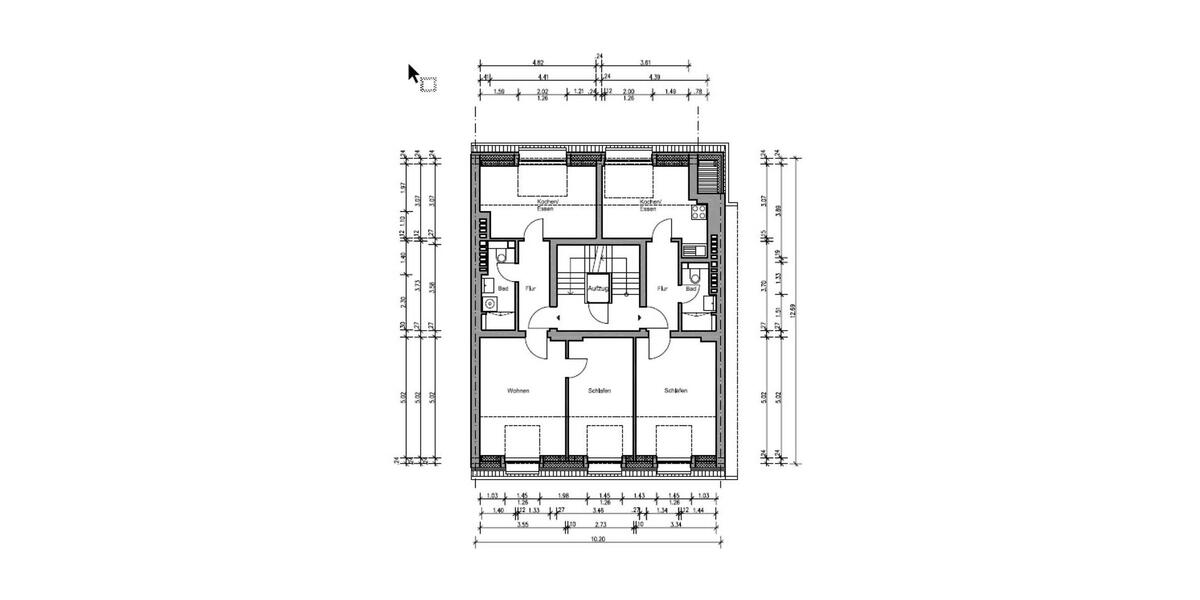 Etagenwohnung Düsseldorf Pempelfort - 1 Zimmer, 37 m&sup2;, 765&euro; | Angebot:26300954