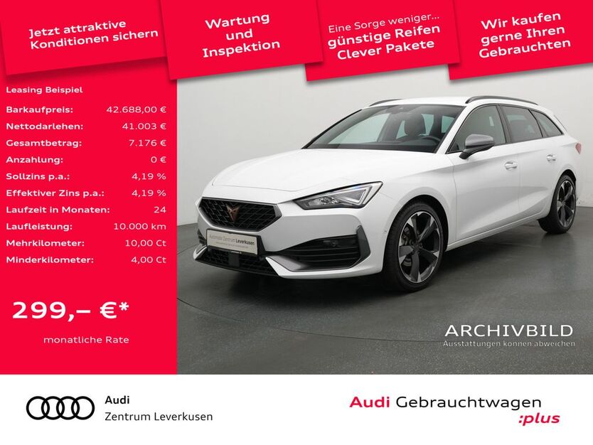 Cupra Leon 16.475 km 42.688 € Leverkusen 51373