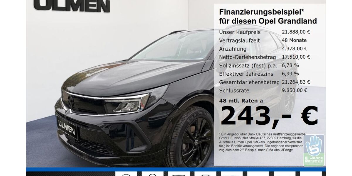 Opel Grandland (X) 26.770 km 20.999 &euro; Düsseldorf 40231