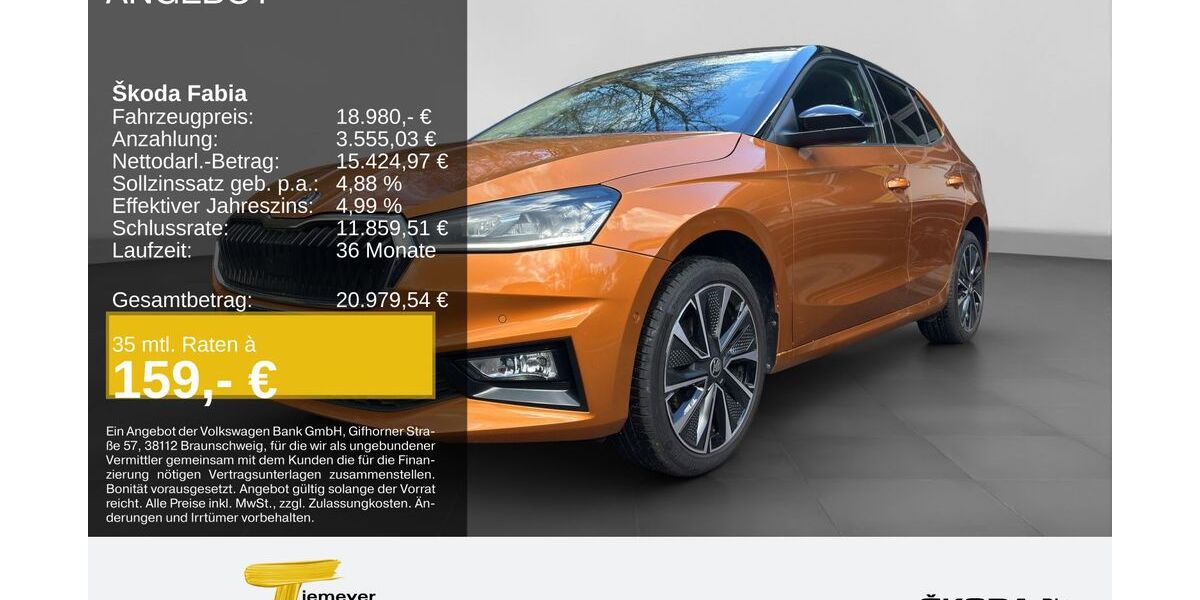 Skoda Fabia 43.560 km 18.980 &euro; Remscheid 42857