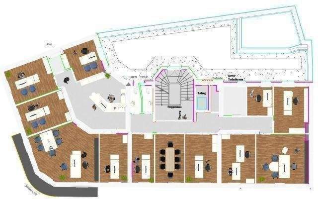 Gewerbeobjekt Düsseldorf Stadtmitte - 1 Zimmer, 230 m&sup2;, 4.140&euro; | Angebot:24746450