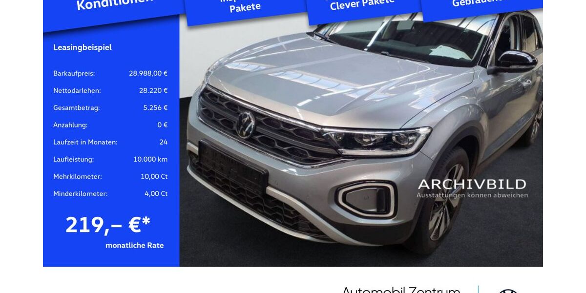 VW T-Roc 20.748 km 28.988 &euro; Leverkusen 51379