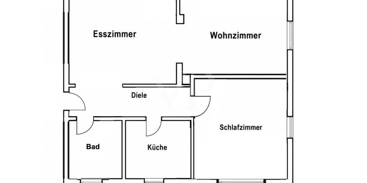 Etagenwohnung Velbert Mitte - 3 Zimmer, 60 m&sup2;, 165.000&euro; | Angebot:26820079