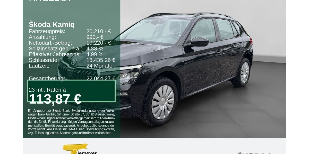 Skoda Kamiq 24.823 km 20.210 € Remscheid 42857