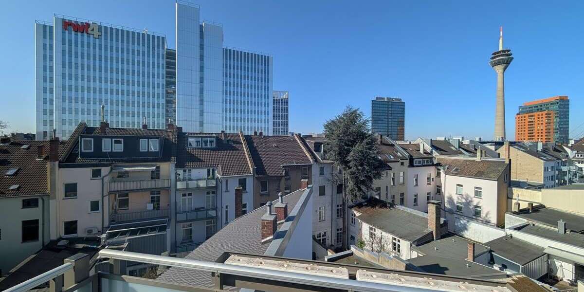 Etagenwohnung Düsseldorf Unterbilk - 4 Zimmer, 112 m&sup2;, 2.650&euro; | Angebot:26822169