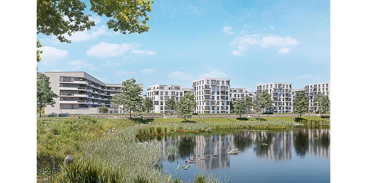 Etagenwohnung Düsseldorf Heerdt - 4 Zimmer, 98 m&sup2;, 1.570&euro; | Angebot:22940540