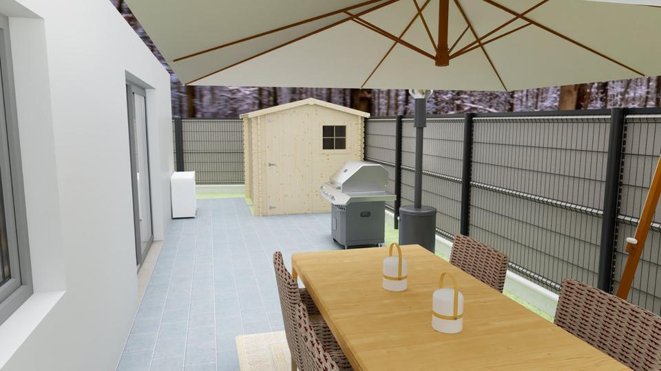 Erstbezug: Neubau Bungalow in schöner Lage zu vermieten