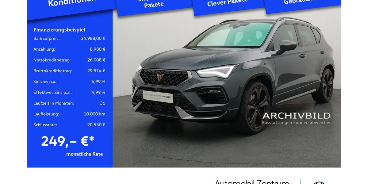 Cupra Ateca 29.979 km 34.988 &euro; Leverkusen 51379