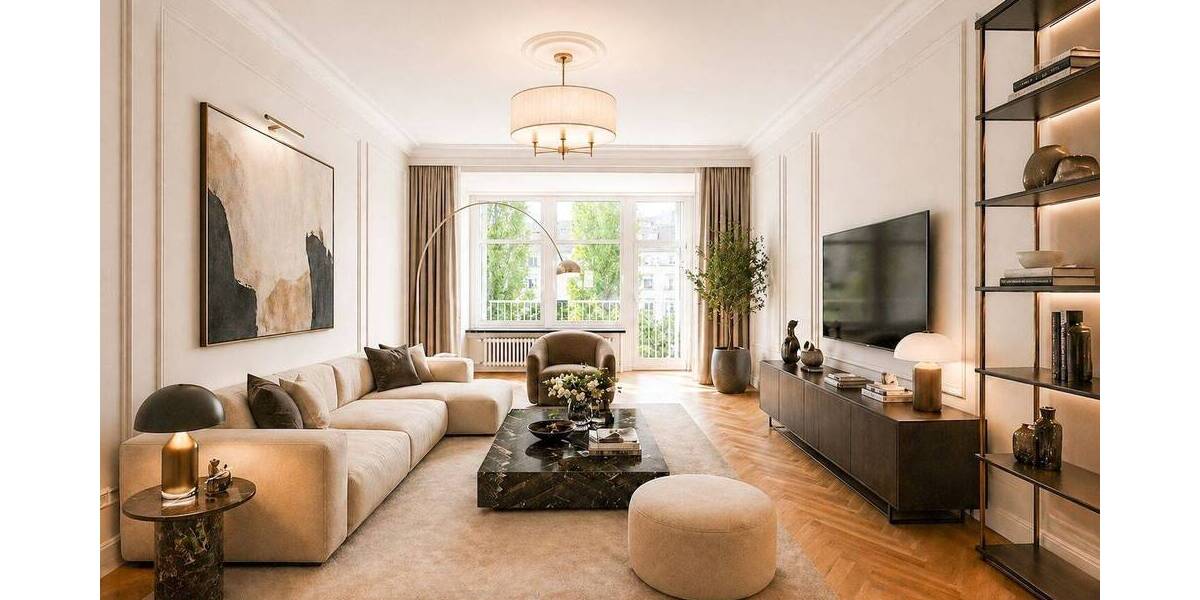 Etagenwohnung Düsseldorf Düsseltal - 5 Zimmer, 170 m&sup2;, 799.000&euro; | Angebot:26894786