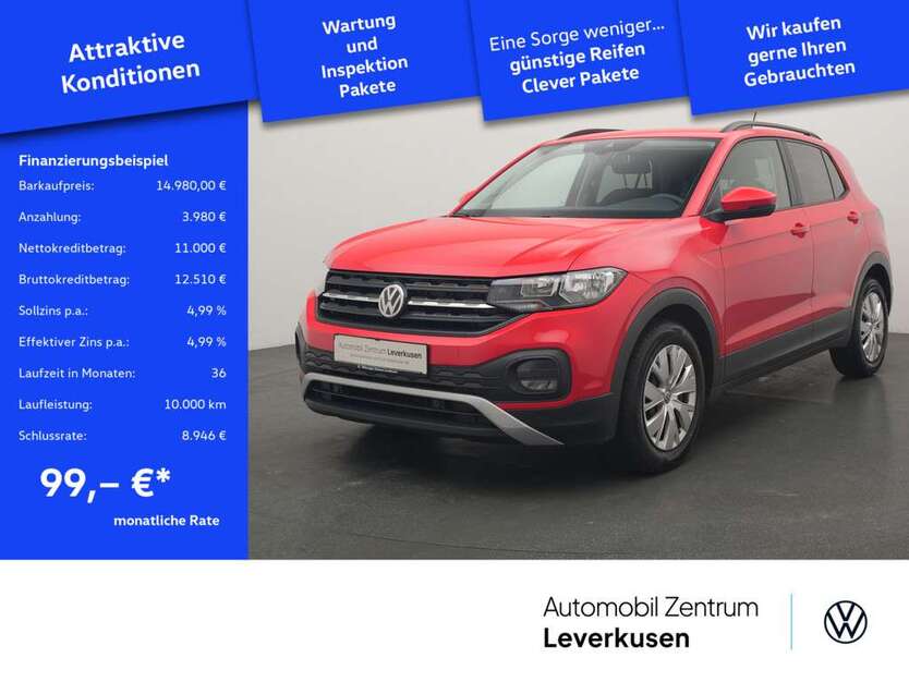 VW T-Cross 43.233 km 14.980 € Leverkusen 51379
