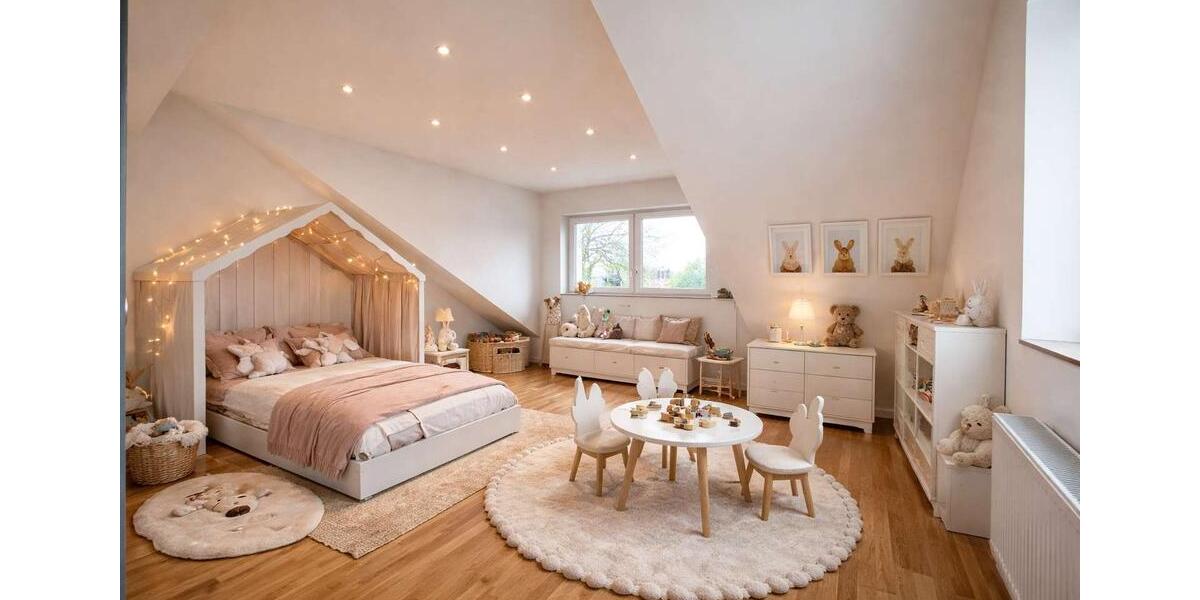 Dachgeschoßwohnung Pulheim - 3 Zimmer, 110 m&sup2;, 1.500&euro; | Angebot:24864409