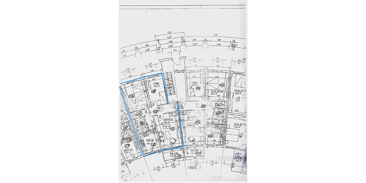 Mehrfamilienhaus, Wohnhaus Leverkusen - 3 Zimmer, 77 m&sup2;, 300.000&euro; | Angebot:24409713