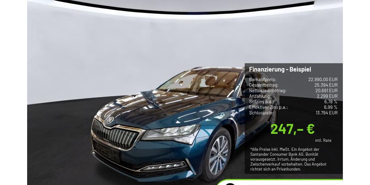 Skoda Superb 93.503 km 22.990 &euro; Pulheim-Brauweiler 50259