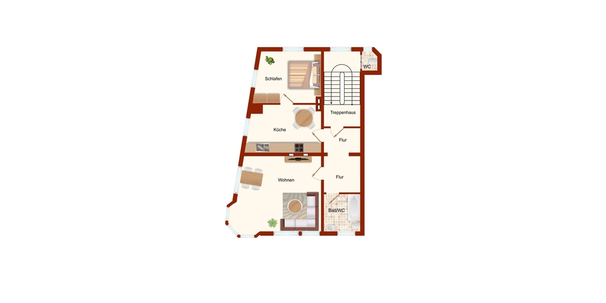 Mehrfamilienhaus mit drei Wohneinheiten und Entwicklungspotenzial - Mehrfamilienhaus, Wohnhaus Solingen Wald | Angebot:24715259