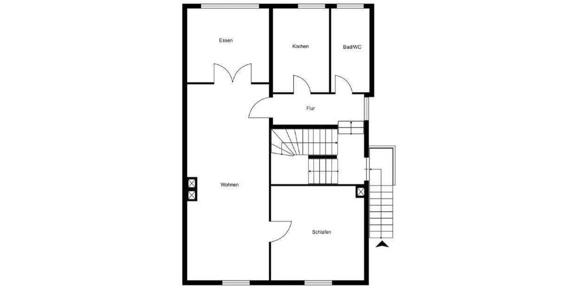 Mehrfamilienhaus, Wohnhaus Velbert Mitte - 6 Zimmer, 160 m&sup2;, 395.000&euro; | Angebot:24670375