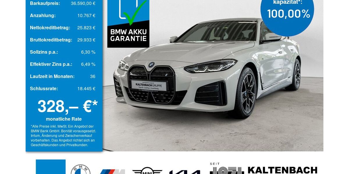 BMW i4 43.088 km 36.290 &euro; Remscheid 42897
