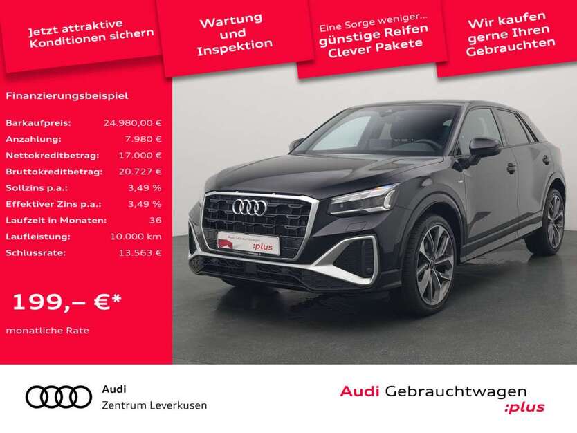 Audi Q2 9.979 km 24.980 € Leverkusen 51373