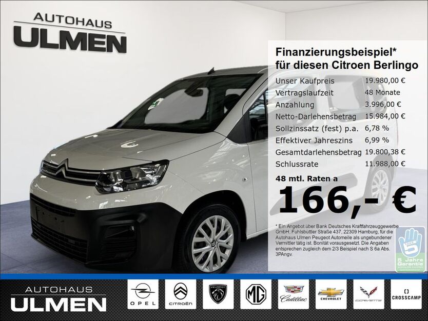 Citroen Berlingo 18.483 km 19.980 € Düsseldorf 40233