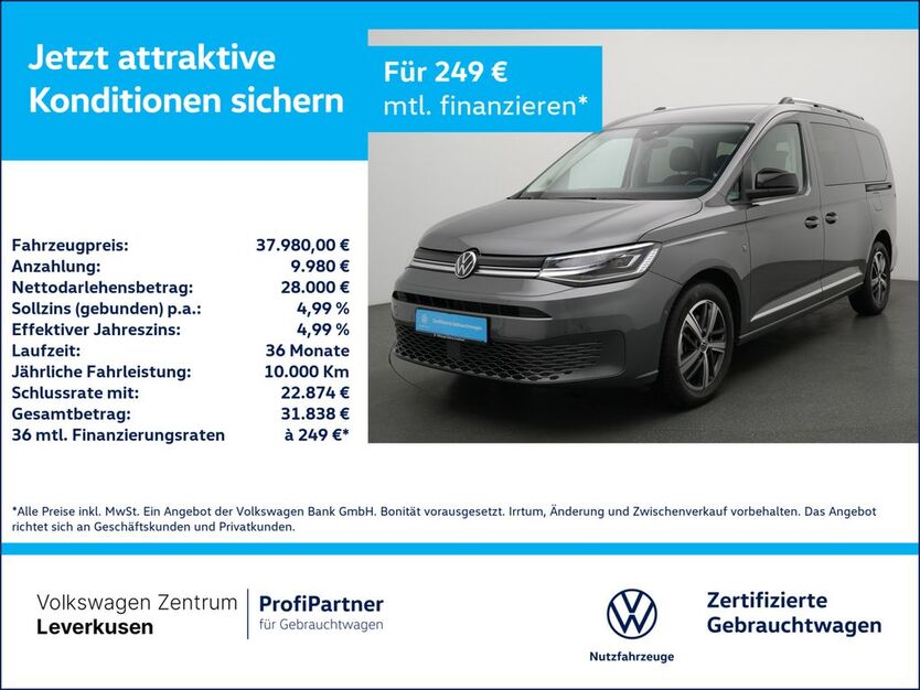 VW Caddy 3.156 km 37.980 € Leverkusen 51379