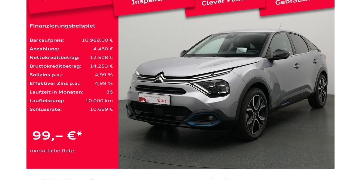 Citroen ë-C4 22.685 km 16.980 € Leverkusen 51373