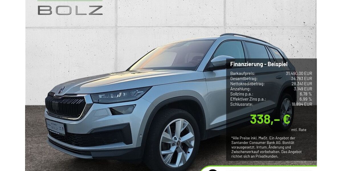 Skoda Kodiaq 73.611 km 30.690 &euro; Pulheim-Brauweiler 50259