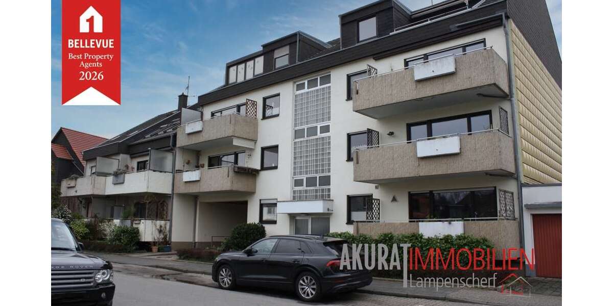 Etagenwohnung Leverkusen Opladen - 2 Zimmer, 54 m&sup2;, 189.000&euro; | Angebot:26176732