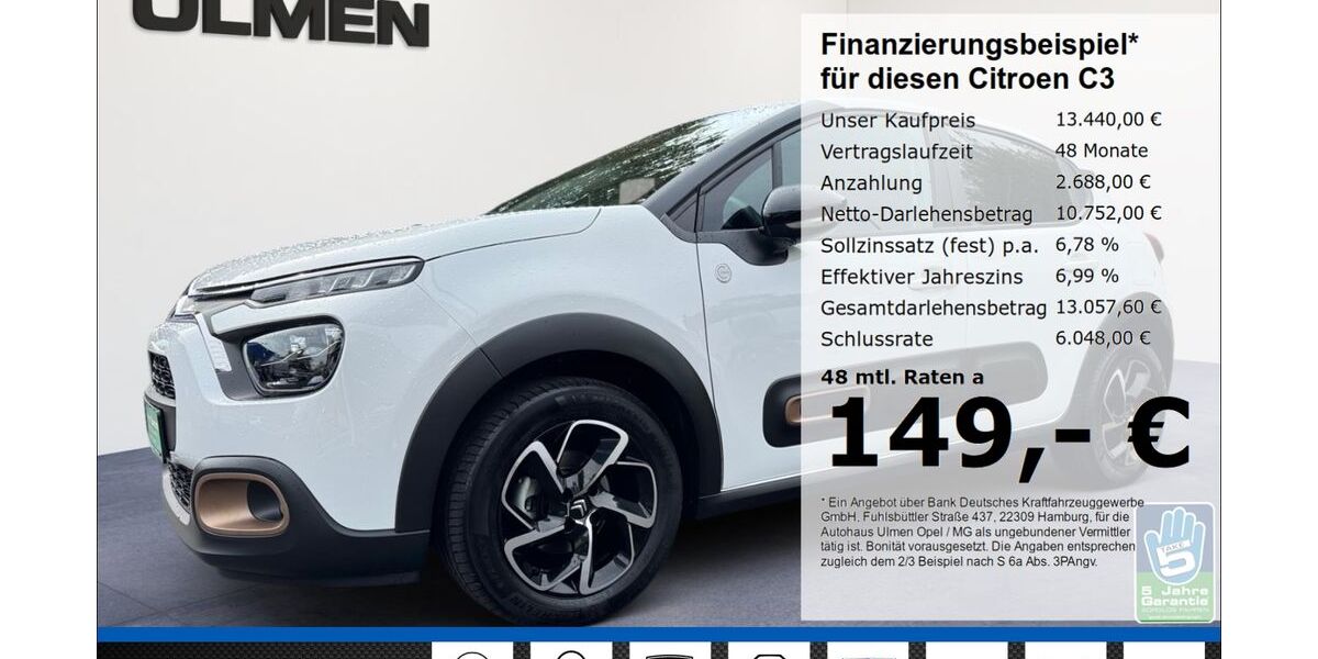 Citroen C3 16.370 km 13.440 &euro; Düsseldorf 40231