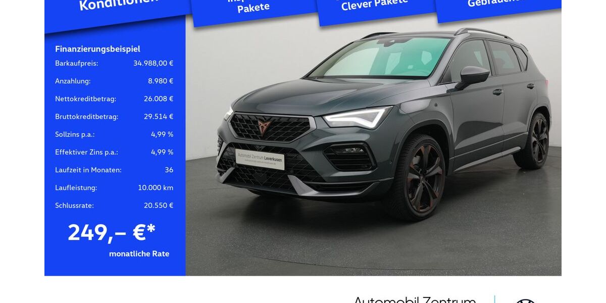 Cupra Ateca 32.207 km 34.988 &euro; Leverkusen 51379