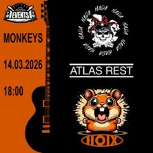 Nada, Atlas Rest & Hoix 14.03.2026 Monkeys Probenraumhaus