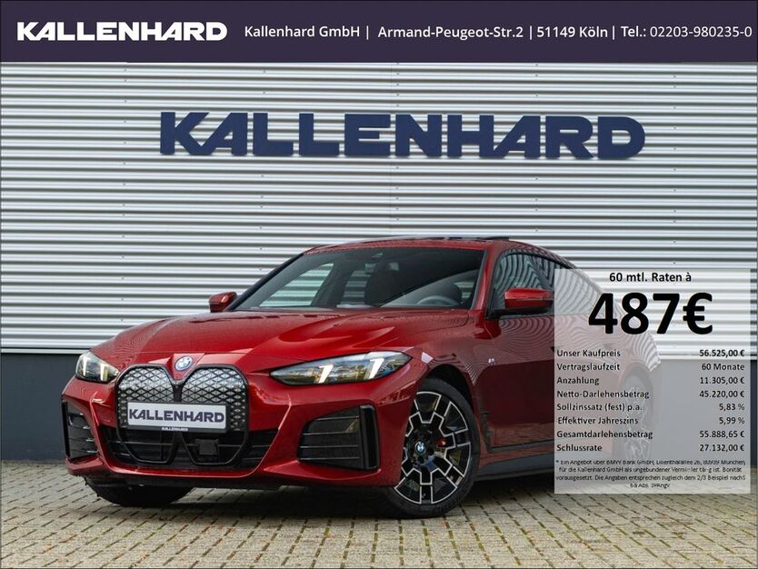 BMW i4 2.080 km 56.525 € Köln 51149