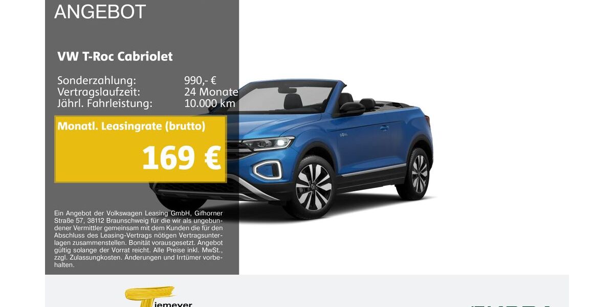 VW T-Roc 20.792 km 23.650 &euro; Remscheid 42857