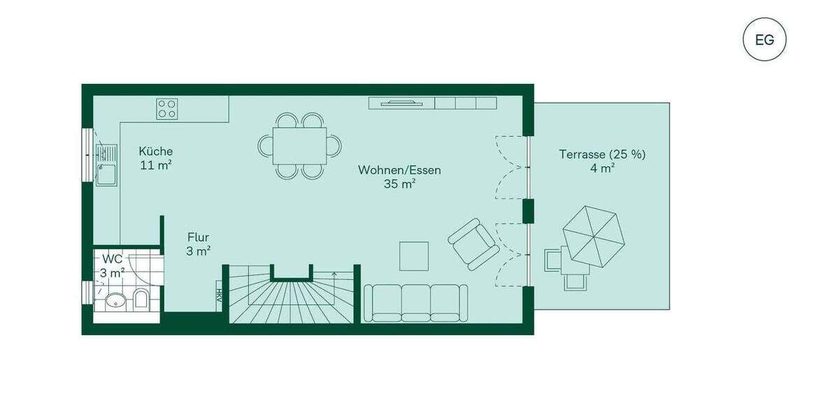 Doppelhaushälfte Wülfrath Innenstadt - 5 Zimmer, 134 m&sup2;, 584.900&euro; | Angebot:23948200