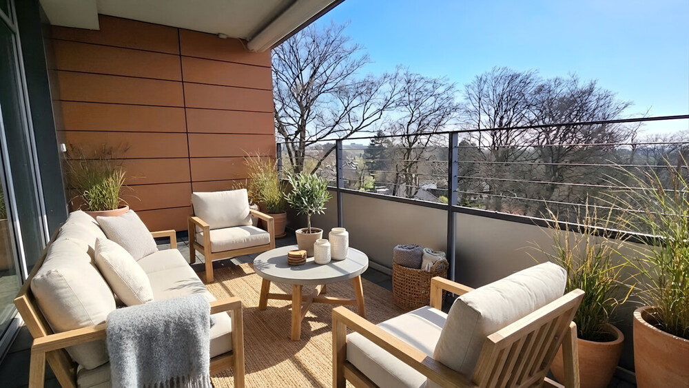 Hoch oben wohnen und die Sonne genießen - Dachgeschoßwohnung Mettmann Metzkausen | Angebot:25919158
