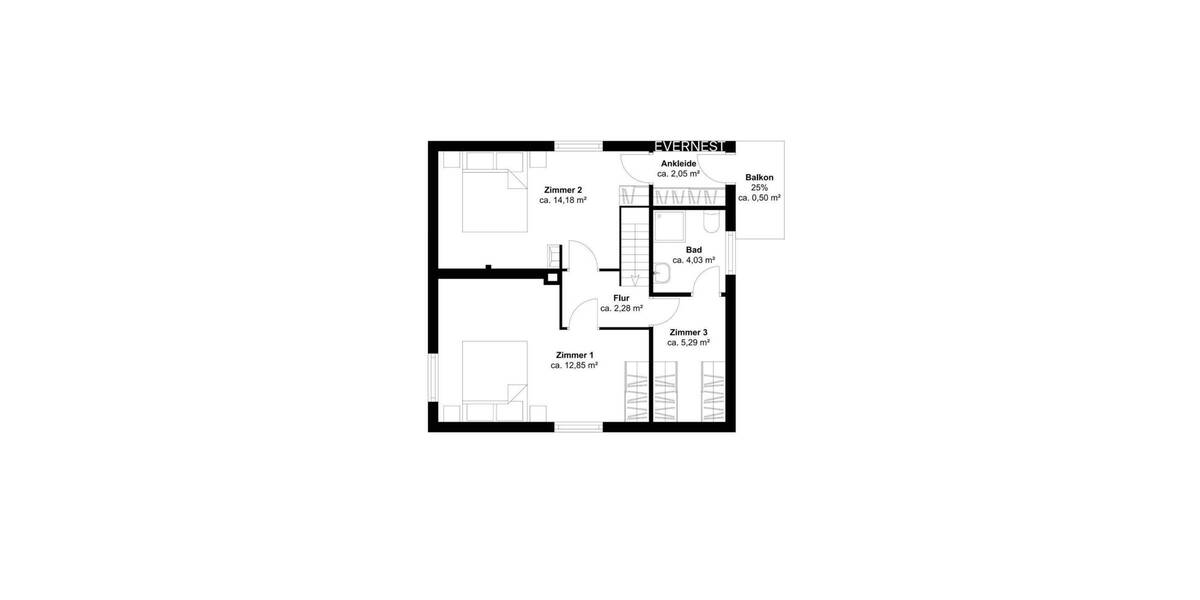 Doppelhaushälfte Leverkusen Schlebusch - 2 Zimmer, 90 m&sup2;, 349.000&euro; | Angebot:24037117