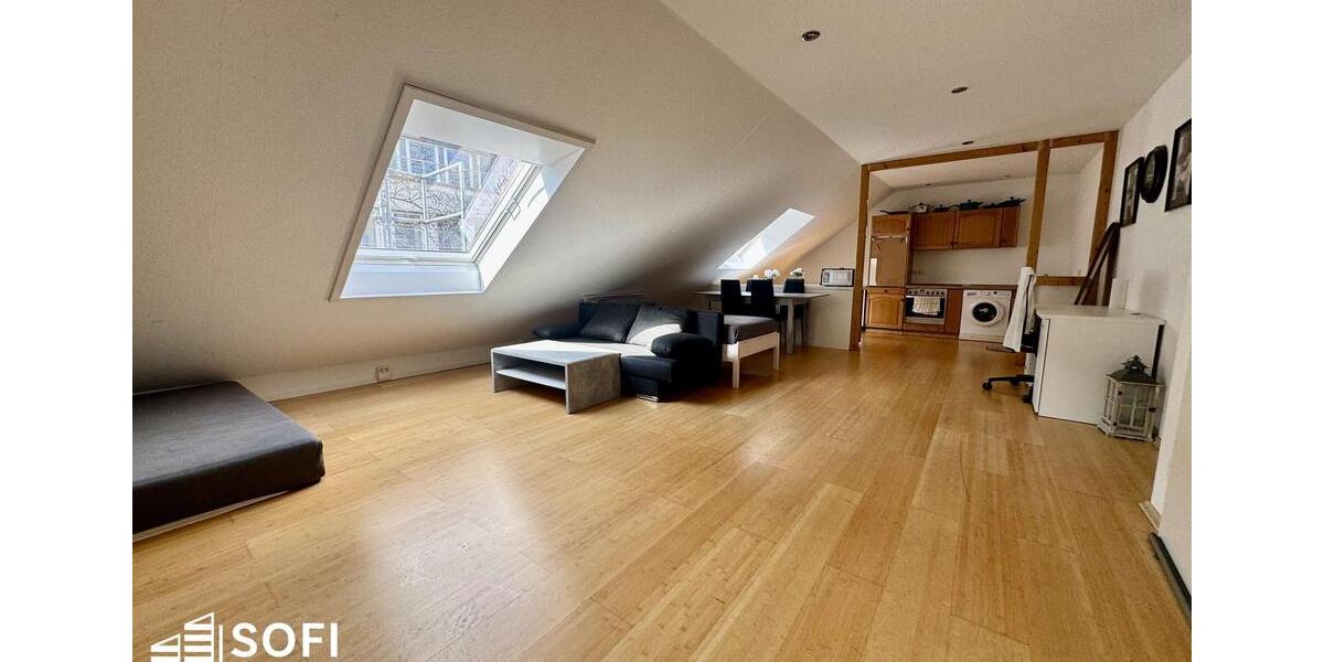 Dachgeschoßwohnung Wuppertal Elberfeld - 2 Zimmer, 75 m&sup2;, 800&euro; | Angebot:25921783