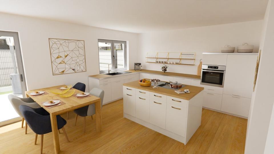 Erstbezug: Neubau Bungalow in schöner Lage zu vermieten