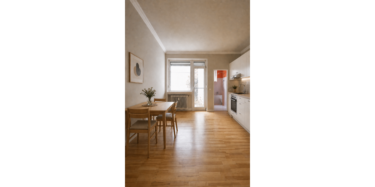 Etagenwohnung Düsseldorf Pempelfort - 3 Zimmer, 25 m&sup2;, 785&euro; | Angebot:26544567