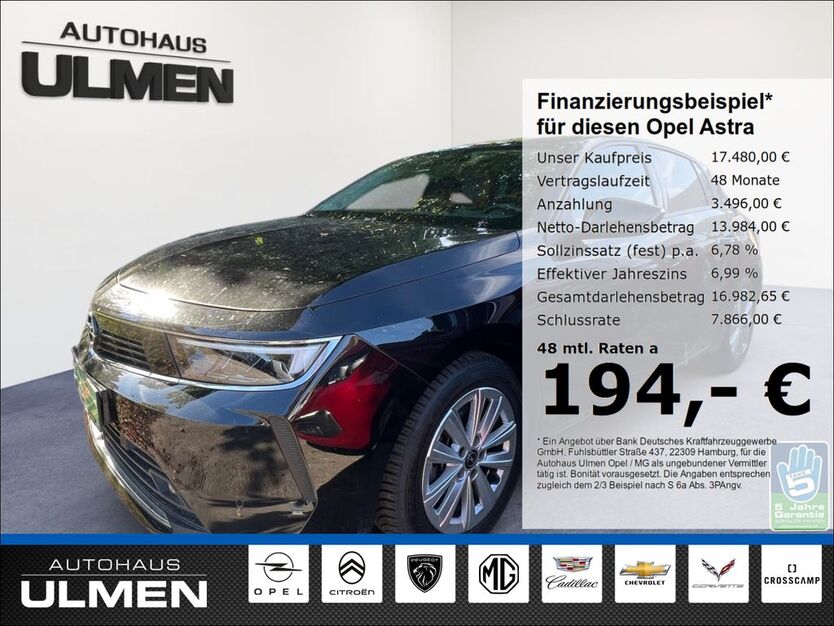 Opel Astra 28.530 km 17.480 € Düsseldorf 40231