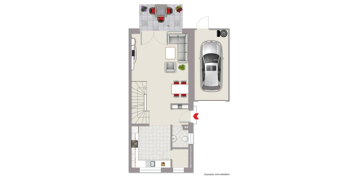 Reihenhaus Ennepetal - 4 Zimmer, 140 m&sup2;, 1.650&euro; | Angebot:24545690