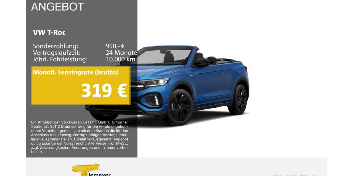 VW T-Roc 10.364 km 35.390 &euro; Remscheid 42857