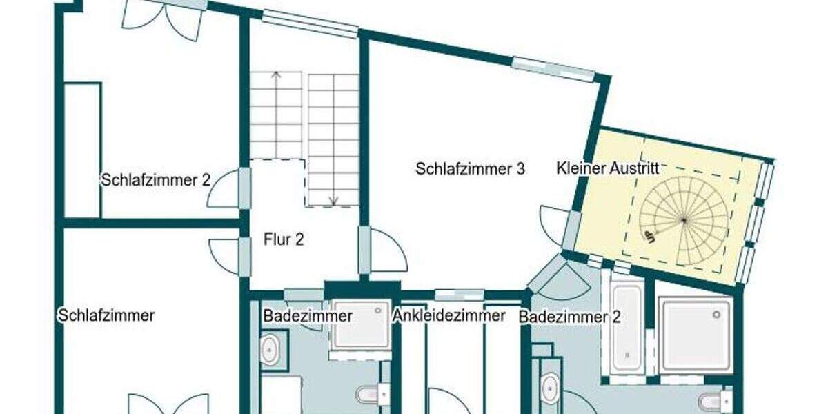 Reihenmittelhaus Düsseldorf Bilk - 4 Zimmer, 146 m&sup2;, 1.455.000&euro; | Angebot:24648421