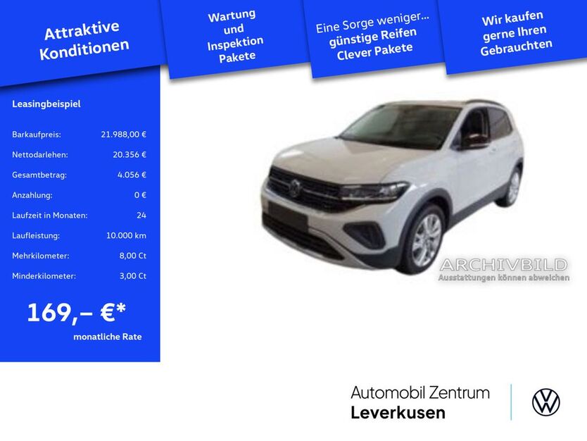 VW T-Cross 3.931 km 21.988 € Leverkusen 51379