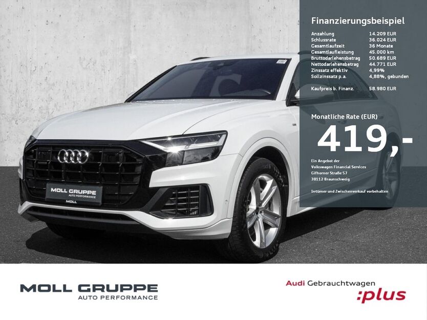 Audi Q8 49.664 km 58.980 € Düsseldorf 40474