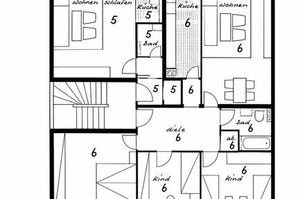 Wohnung Essen Stadtbezirk III - 5 Zimmer, 103 m&sup2;, 220.000&euro; | Angebot:26946332