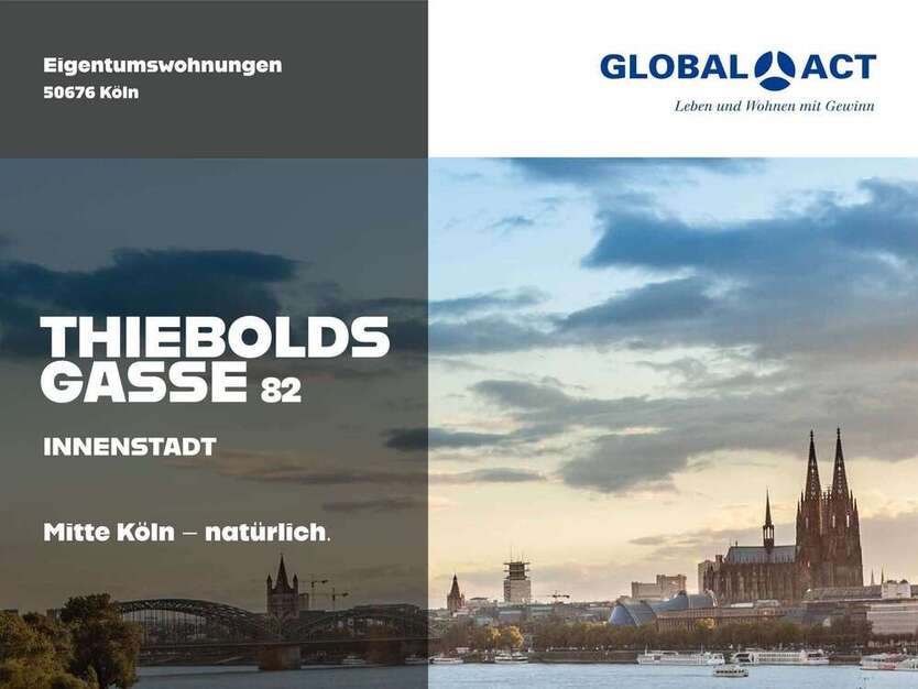 Wohnung zum Kaufen in Köln 286.000 € 40.88 m²