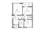 Etagenwohnung Düsseldorf Stadtbezirk 6 - 3 Zimmer, 78 m&sup2;, 439.000&euro; | Angebot:26041825